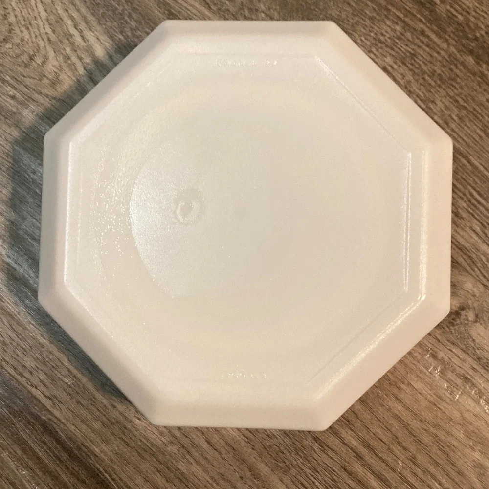 Vintage Arcopal France Milk Glass Octagonal Bowl Set - Picture 3 of 5